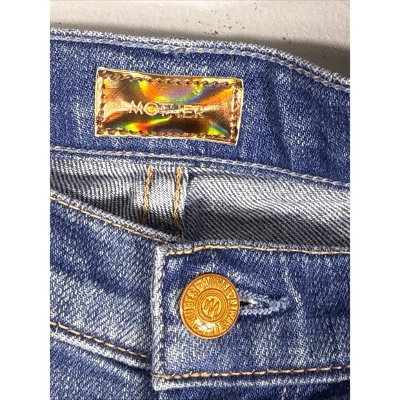 Mother The Runaway Jeans Womens Size 27 Rancho Diablo Hippie Cowgirl Indie - Picture 9 of 16